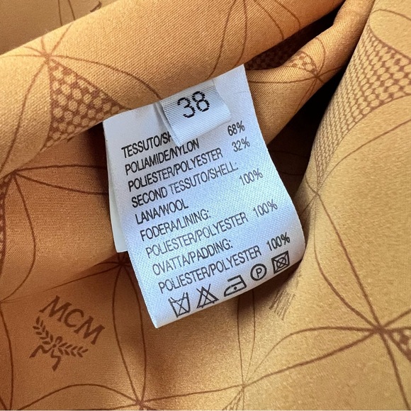 MCM iridescent olive jacket - Picture 6 of 10